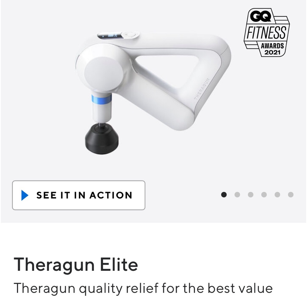 Therabody Theragun Elite white